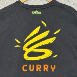 Under Armour x Curry x Sesame Street "Big Bird" Sweatshirt-Black-Youth XL